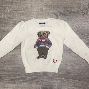 Toddler Polo Knit Sweater